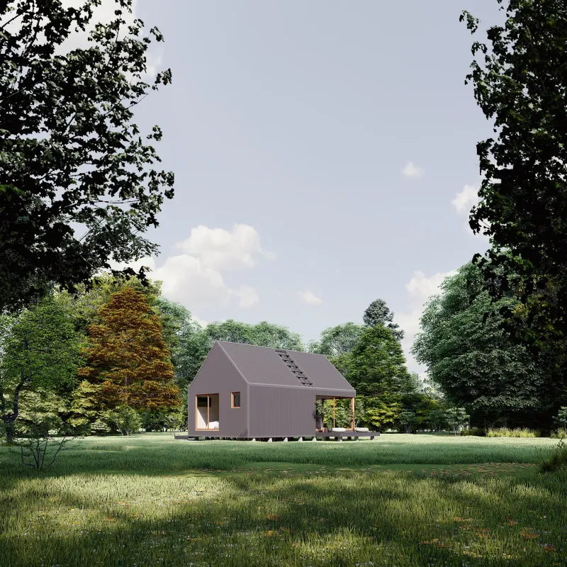 Parcelas Lago Castor, Coyhaique — proyecto casa 50, fotografía 12